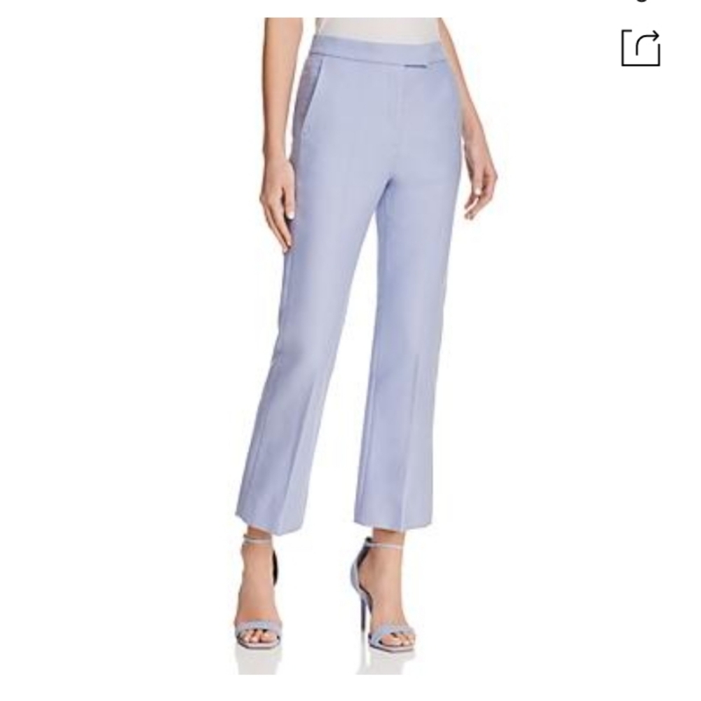 Sandro Paris Joline lavender crop pants